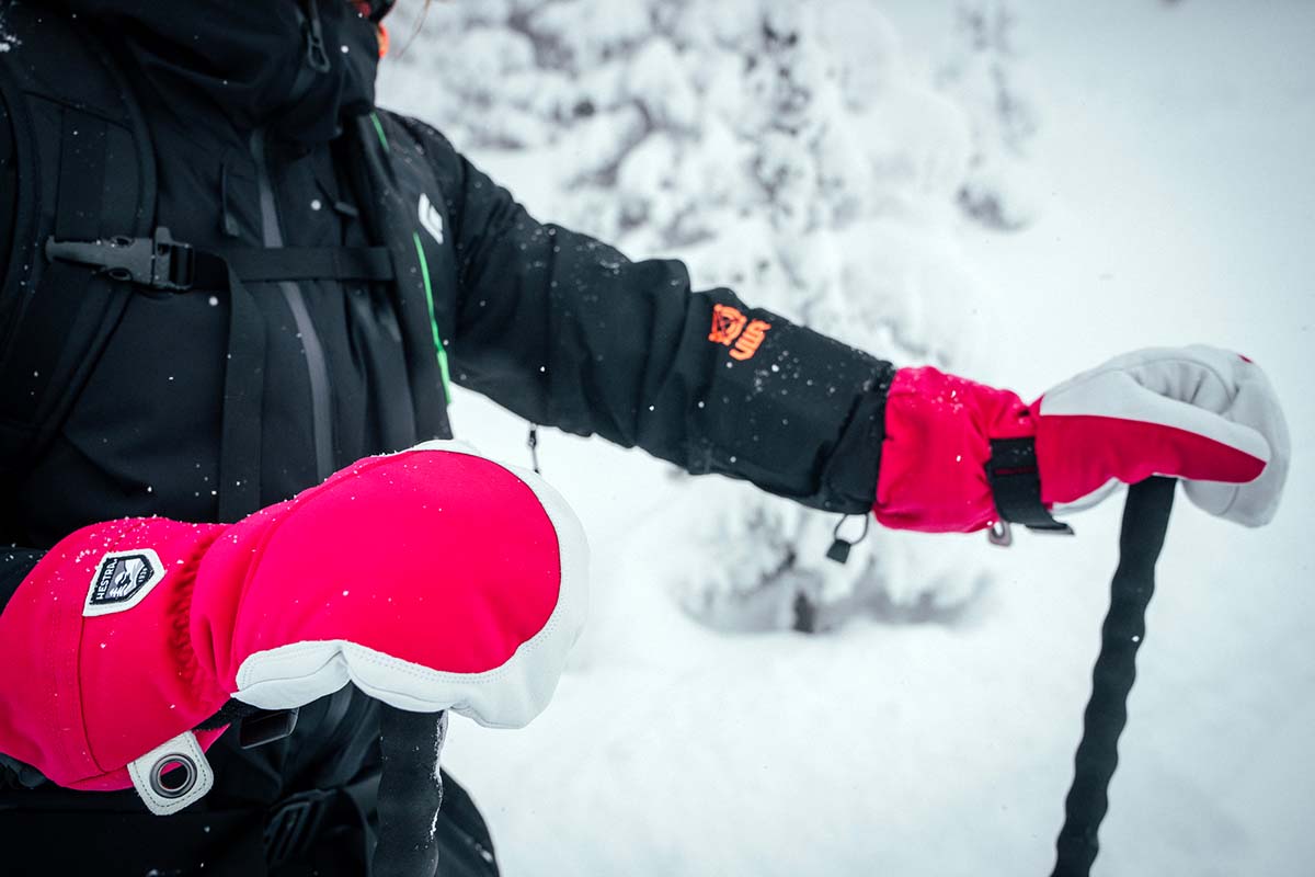 Mens snow on sale ski gloves